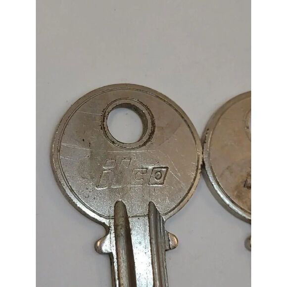Vintage Keys ILCO 999  Key Blanks Uncut Rocky Mount N.C. Made In  USA lot of 2 - Picture 5 of 14